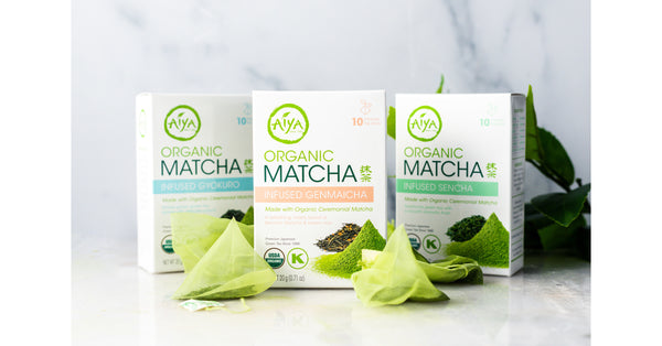 Matcha Infused Tea Line Debuts from Aiya America