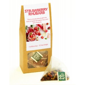 Strawberry Rhubarb Rooibos - Canmore Tea Company