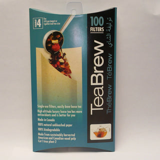 Tea Brew 4-8 Cup Paper Filters - Canmore Tea Company