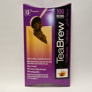 Tea Brew Paper Filters 3-5 Cups - Canmore Tea Company