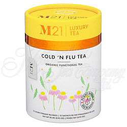 M21 Luxury Bagged Tea (12 bags) - Cold n' Flu - Canmore Tea Company