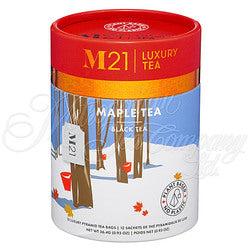 M21 Luxury bagged Tea (12 bags) - Maple - Canmore Tea Company