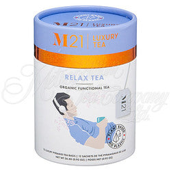 M21 Luxury bagged Tea (12 bags) - Relax - Canmore Tea Company