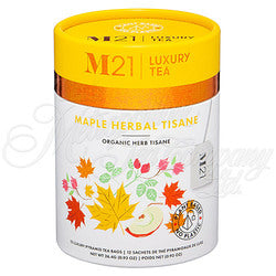 M21 Luxury bagged Tea (12 bags) - Maple Herbal Tisane - Canmore Tea Company